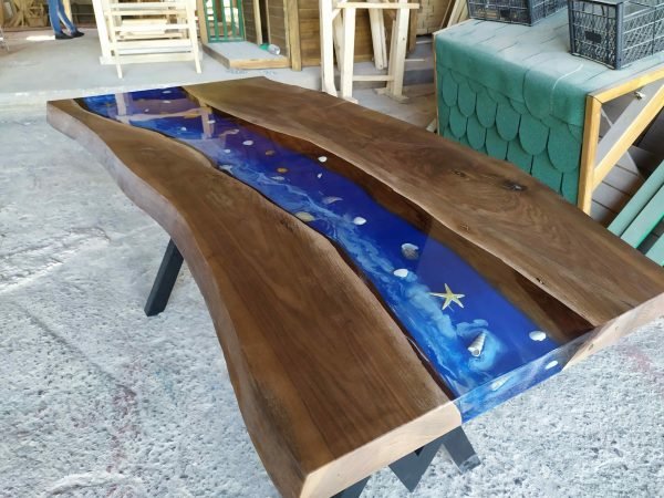 Ocean Epoxy Table