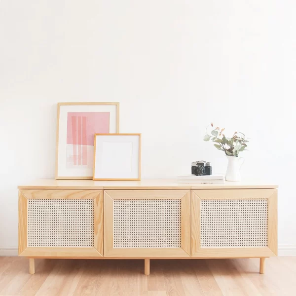 Aydin Lattice Three Door Console