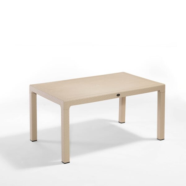 Classi Rattan Garden Table Without Glass 150
