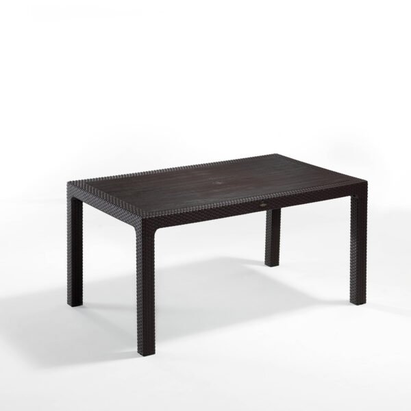 Classi Rattan Garden Table Without Glass 150