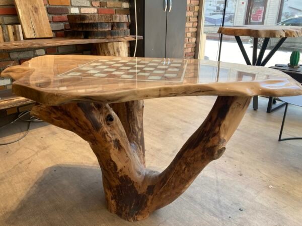 Walnut Special Chess Table