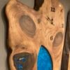 Epoxy Walnut Wall Clock