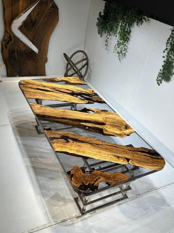 Chestnut Epoxy Table