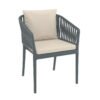 Portofino İndoor&Outdoor ArmChair With Backrest Cushion
