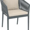 Portofino İndoor&Outdoor ArmChair With Backrest Cushion