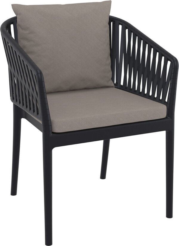 Portofino İndoor&Outdoor ArmChair With Backrest Cushion