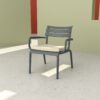 Paris Lounge Armchair With Cushion