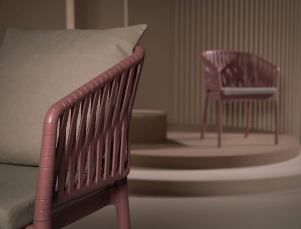 Portofino İndoor&Outdoor ArmChair With Backrest Cushion