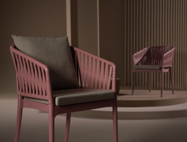 Portofino İndoor&Outdoor ArmChair With Backrest Cushion