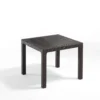 Classi Rattan Garden Table Without Glass 90