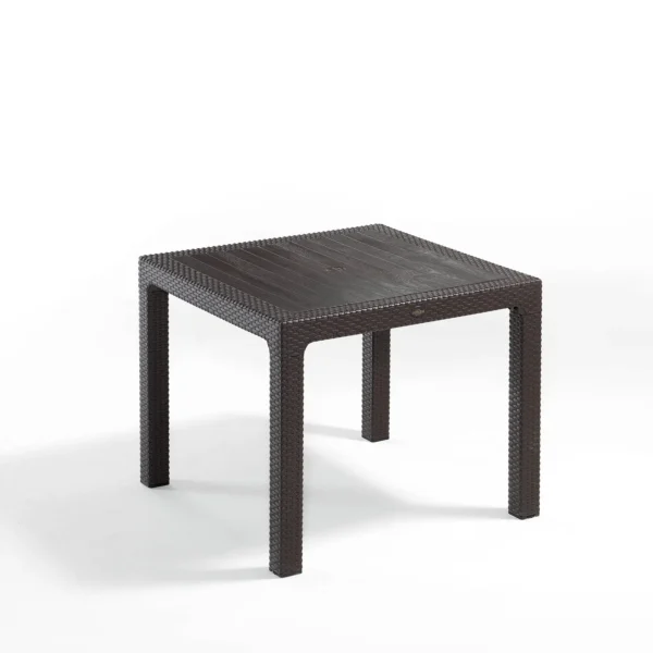 Classi Rattan Garden Table Without Glass 90