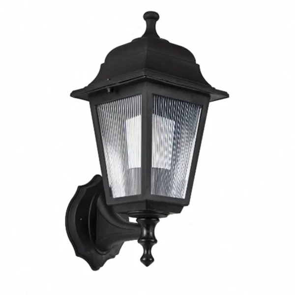 Asz Optical Square Wall Sconce Black