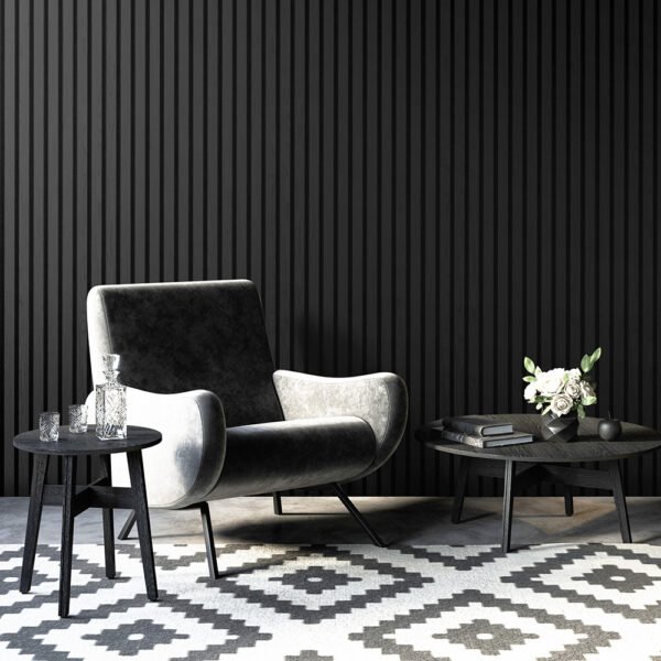 Acoustik Wall Panel Black Oak 22mm