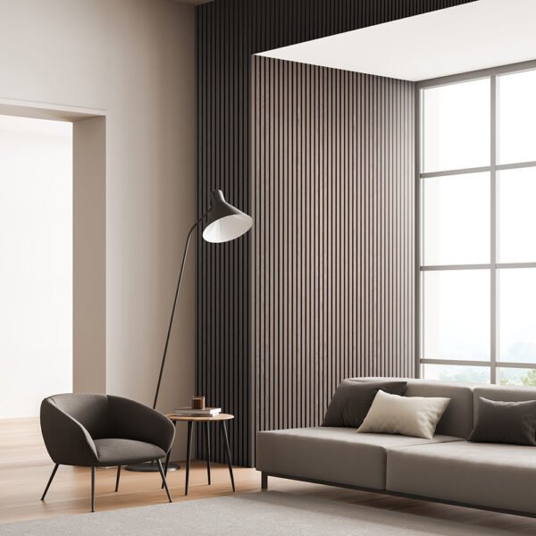 Acoustik Wall Panel Walnut 14mm