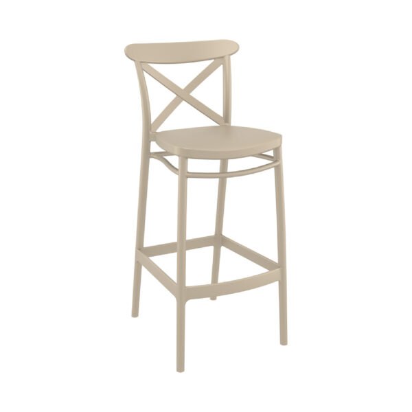 Cross İndoor&Outdoor Bar Chair 65