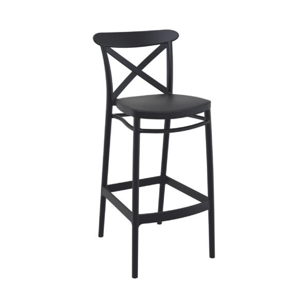 Cross İndoor&Outdoor Bar Chair 75